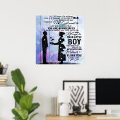 Zoon van mijn moeder brief, thuisverkleuring, poster (Thuiskantoor)