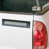 Zoon van politieagent bumpersticker (Op Truck)