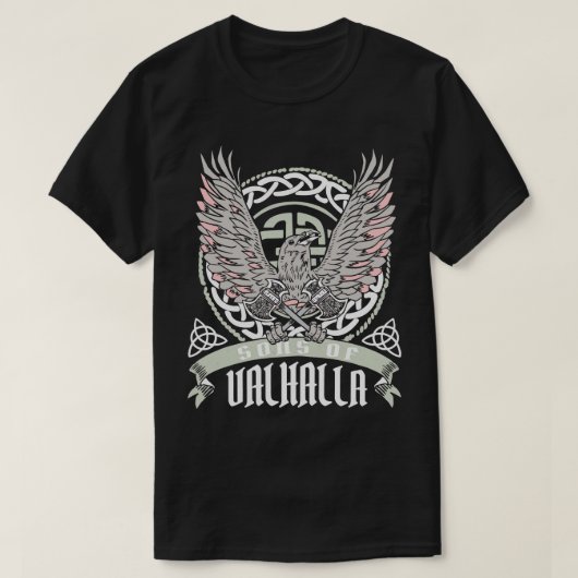 Zoon van Valhalla Vikings Vikingnoorse Noormannen  T-shirt (Design voorkant)