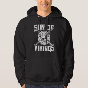 Zoon van Viking Bijl Krijger Valhalla Krijgers Myt Hoodie