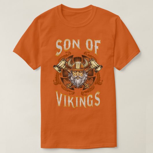 Zoon van Vikings T-shirt (Design voorkant)