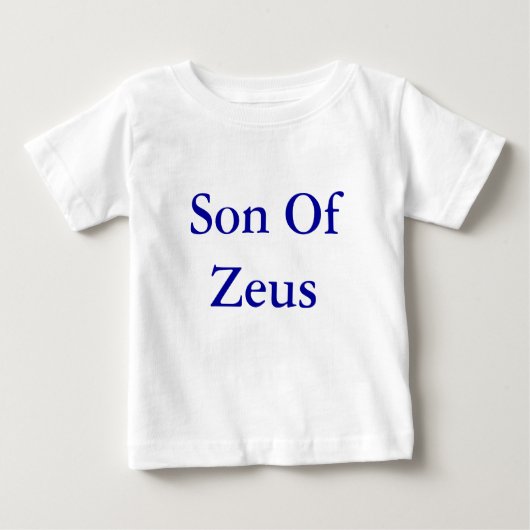 Zoon van Zeus Baby Top (Voorkant)