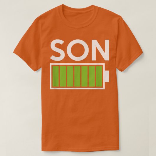 Zoon volledige batterij t-shirt (Design voorkant)