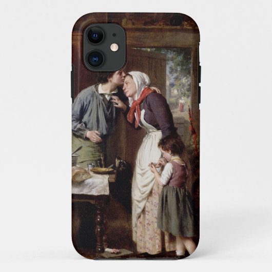 Zoon-werkverkeer, 1868 (olie op doek) Case-Mate iPhone case (Achterkant)