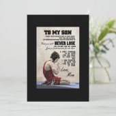 Zoon Worstelen MD Canvas Kaart (Staand voorkant)