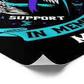 Zoon Zelfmoord Voorlichting Memorial Grafisch Poster (Hoek)