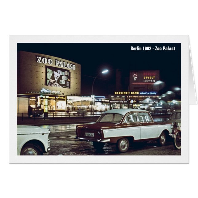 Zoopalast, Berlijn 1962 - Zoo Palast (Voorkant Horizontaal)