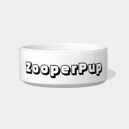 ZOOPERPUP HONDENKOM VOERBAKJE