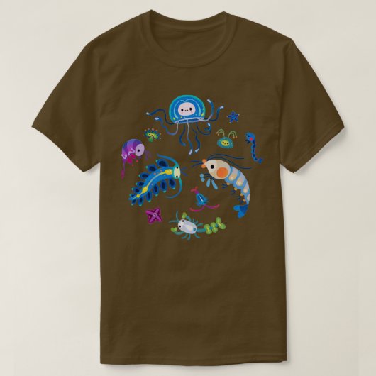 Zooplankton T-shirt (Design voorkant)