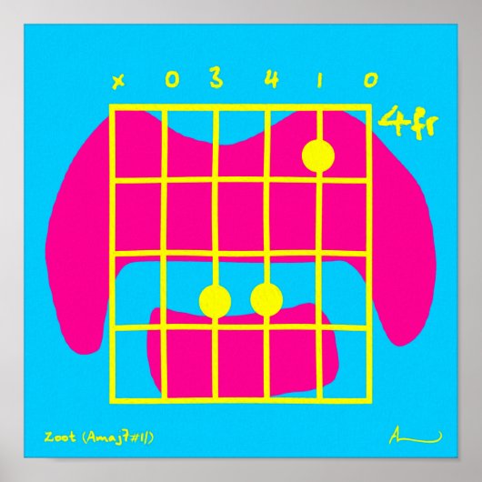 Zoot (Amaj7#11) Poster (Voorkant)