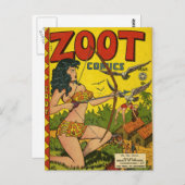 Zoot strips briefkaart (Voorkant / Achterkant)