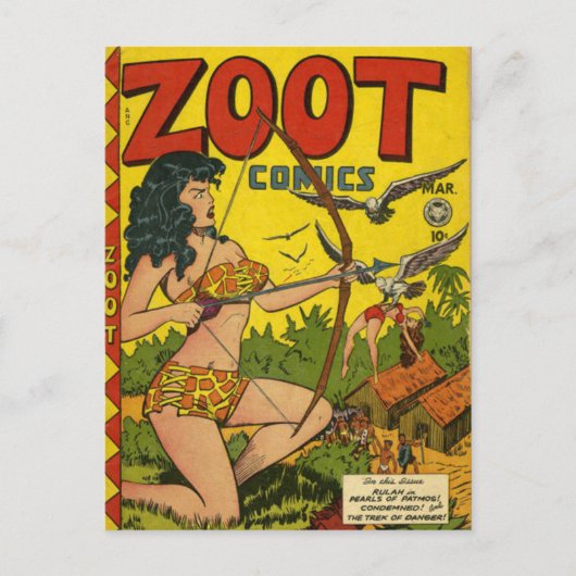 Zoot strips briefkaart (Voorkant)