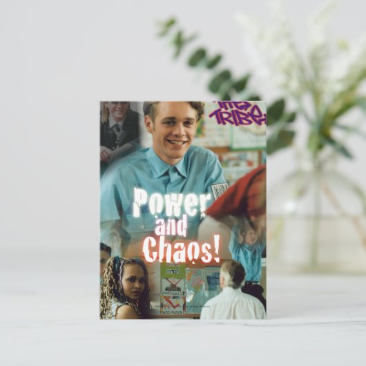 Zoot voor het virus briefkaart (Staand voorkant)