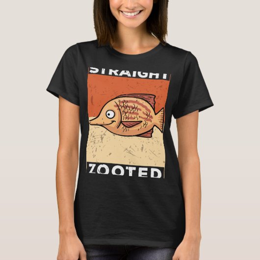 Zoöted absoluut getorqued vis t-shirt (Voorkant)