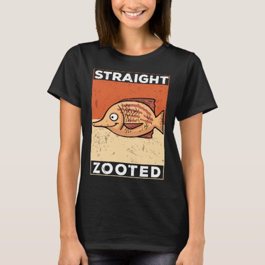 Zoöted absoluut getorqued vis t-shirt (Voorkant)