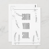 Zooth je Soul Briefkaart (Voorkant / Achterkant)