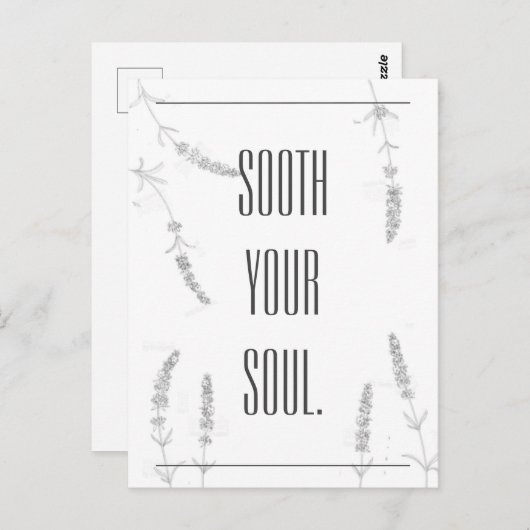 Zooth je Soul Briefkaart (Voorkant / Achterkant)