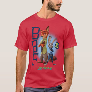 Zootopia Judy en Nick Bunny's Beste Vriend BBF leu T-shirt