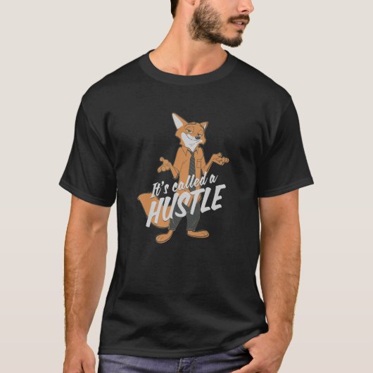 Zootopia Nick Wilde Het Heet Hustle Premium T-shirt (Voorkant)