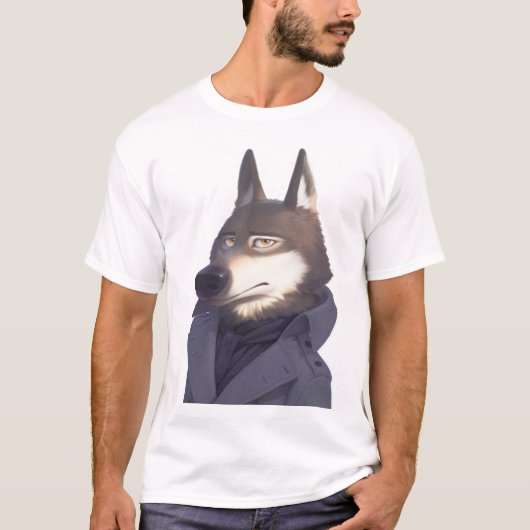 Zootopia Wolf T-shirt (Voorkant)