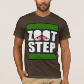Zootstep zooted Funny DUBSTEP T-shirt (Voorkant)
