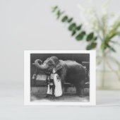 Zora en Trilby 1916 Briefkaart (Staand voorkant)