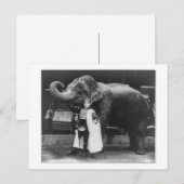 Zora en Trilby 1916 Briefkaart (Voorkant / Achterkant)