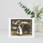 Zora en Trilby 1916 Briefkaart (Staand voorkant)