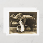 Zora en Trilby 1916 Briefkaart (Voorkant / Achterkant)