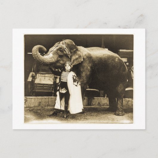 Zora en Trilby 1916 Briefkaart (Voorkant)