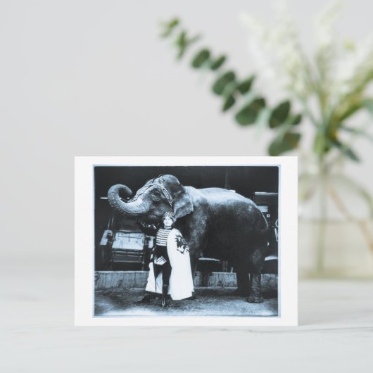 Zora en Trilby 1916 Briefkaart (Staand voorkant)