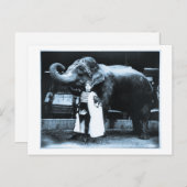 Zora en Trilby 1916 Briefkaart (Voorkant / Achterkant)