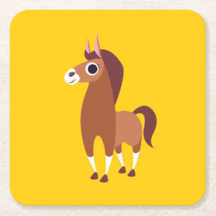 Zora the Horse Kartonnen Onderzetters