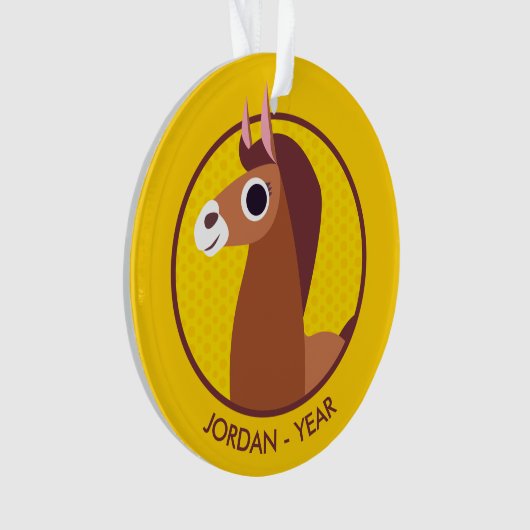 Zora the Horse Ornament (voorkant)