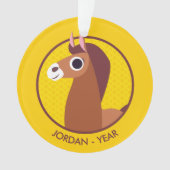 Zora the Horse Ornament (voorkant)