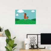Zora the Horse Poster (Thuiskantoor)