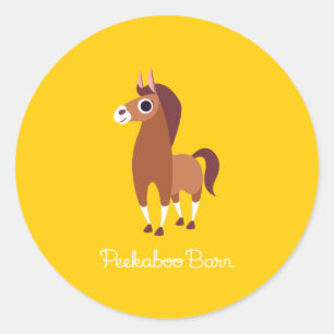 Zora the Horse Ronde Sticker