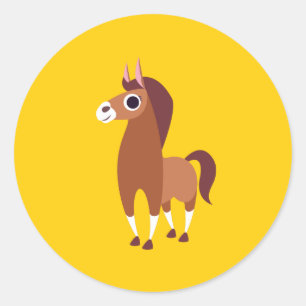Zora the Horse Ronde Sticker