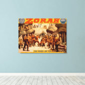 Zorah Russisch Miners Theatrisch Poster Canvas Afdruk (Insitu (Houten vloer))