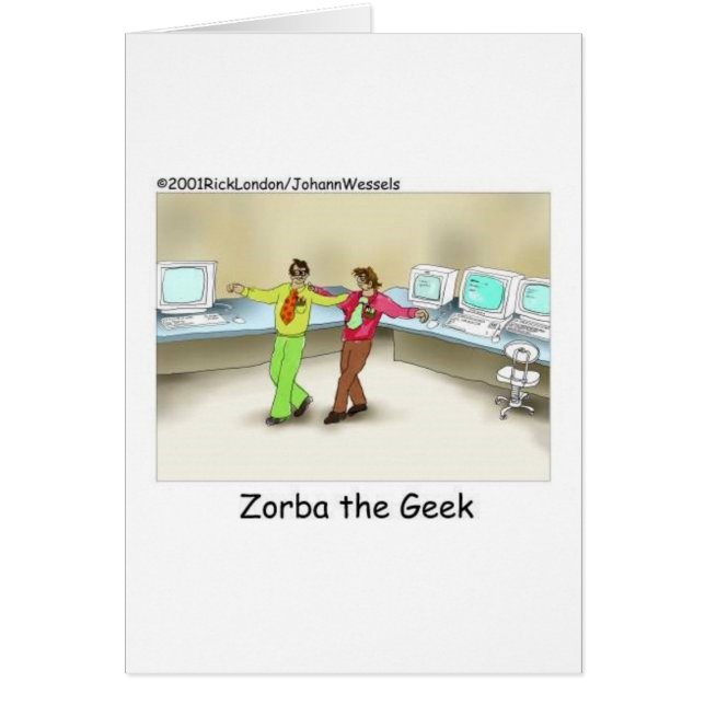 Zorba The Geek Funny Gifts & Collectibles (Voorkant)