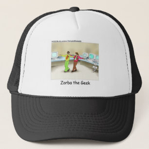 Zorba The Geek Grappige Cadeaus & Verzamelaarsobje Trucker Pet