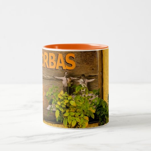 ZORBA'S HUIS TWEEKLEURIGE KOFFIEMOK (Center)