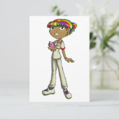 Zorg Bedankkaart (Staand voorkant)