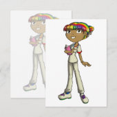 Zorg Bedankkaart (Voorkant / Achterkant)