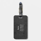 Zorg dat het Bagagelabel Regen (Basketball) (Achterkant verticaal)