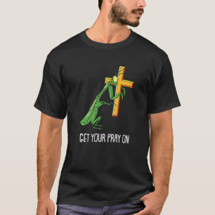 Zorg dat je gebeten wordt op roofdieren en verdeel t-shirt