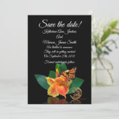 Zorg dat kaart canna lelie en vlinder (Staand voorkant)