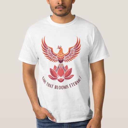 Zorg die de waardering van de eeuwige bloemenverpl t-shirt (Voorkant)