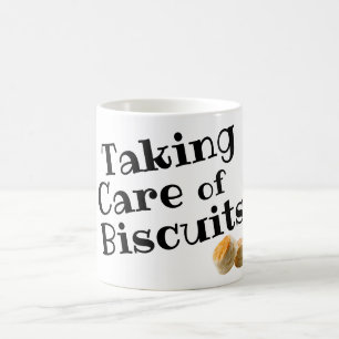 Zorg dragen voor Mok van koekjes en koffie