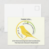 Zorg en Overweging Tonen Briefkaart (Voorkant / Achterkant)